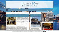Desktop Screenshot of juanmaroa.com